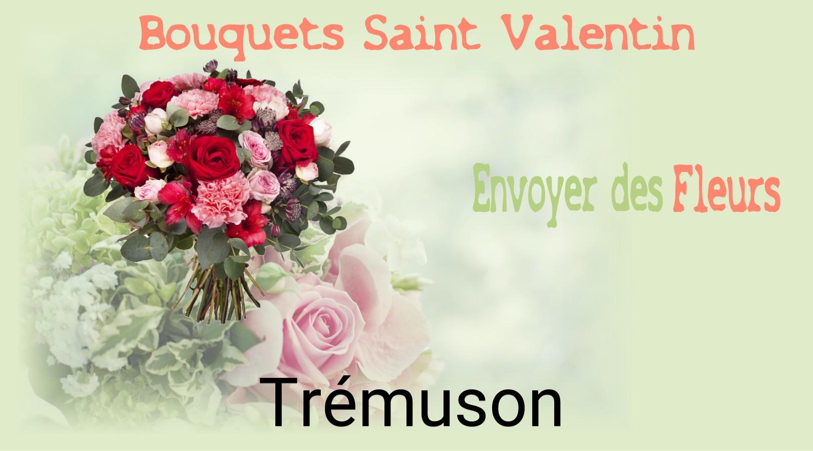Roses de Saint-Valentin livrées à Trémuson